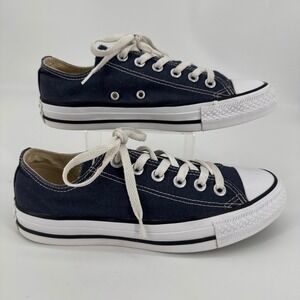 Converse Chuck Taylor All Star Low Top Navy Blue Sneakers M9697 Womens Size 7